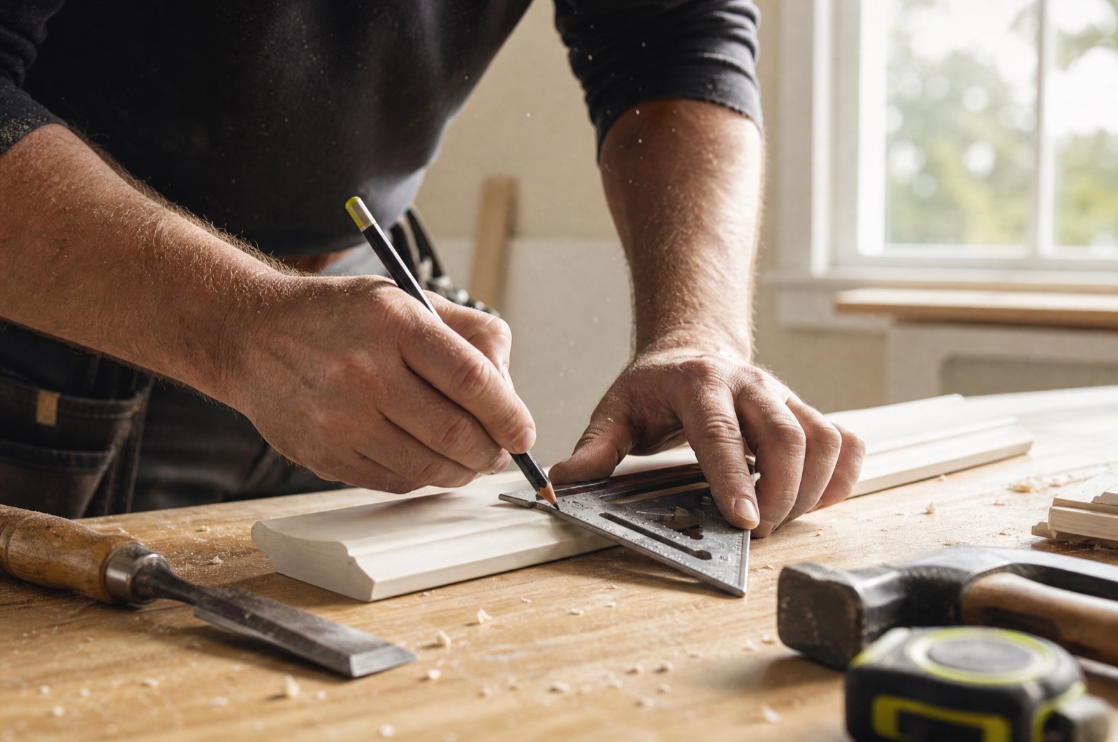 Precision trim and finish carpentry